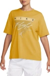 Jordan Flight Heritage Graphic T-shirt In Yellow