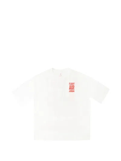 Jordan Flight Logo-print T-shirt In White