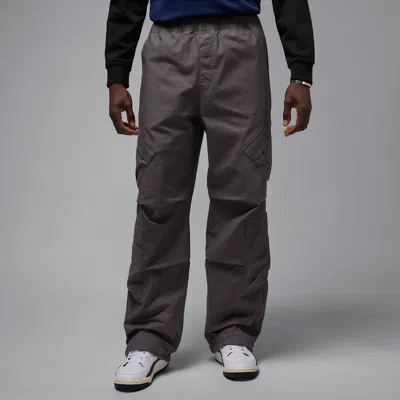 Jordan Flight Men's Utility Trousers In Gray