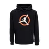 Jordan Flight Mvp Graphic Fleece Hoodie Black In Black