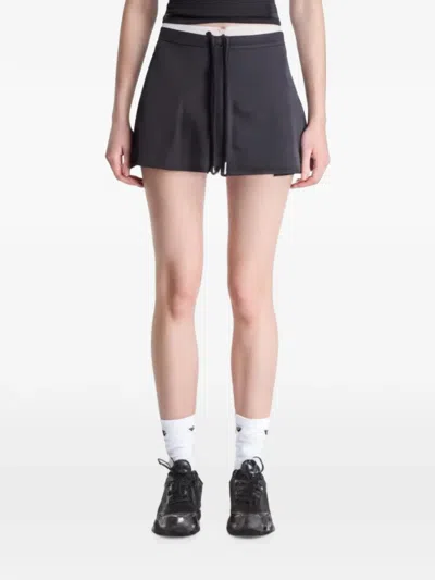 Jordan Flight Pleated Skort In Black