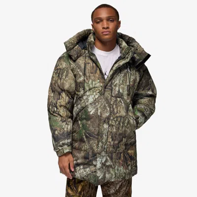 Jordan Flight Realtree Down Parka In Green