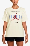 Jordan Flight Relaxed Fit Cotton Graphic T-shirt In Neutral