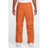 Jordan Flight Ripstop Utility Pants In Orange