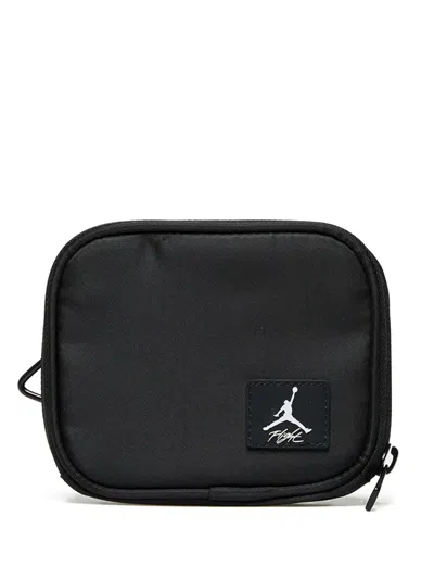 Jordan Flight Zip Wallet In Black