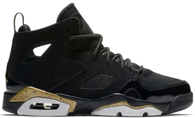 Pre-owned Jordan Flightclub 91 Sneakers In Black/metallic Gold/white In Multi
