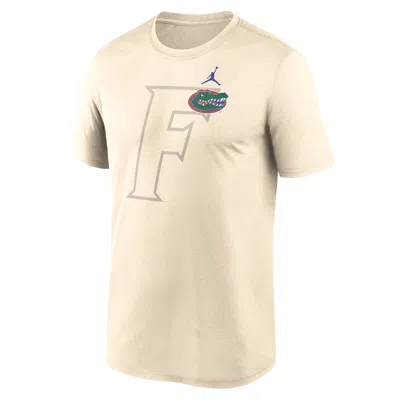 Jordan Florida Campus Legend Shadow Logo Nike Men's Dri-fit College T-shirt In Neutral