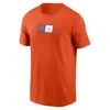 Jordan Florida Campus Logo Swoosh Nike Men's College T-shirt In Orange