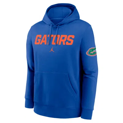 Jordan Florida Club 2-hit Nickname Nike Men's College Pullover Hoodie In Blue