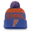 Jordan Florida Gators Primetime Peak Nike Unisex College Cuffed Pom Beanie In Blue