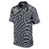 Jordan Men's Florida Gators Primetime Victory Striped  Dri-fit College Polo In Black