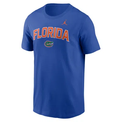 Jordan Florida Primetime Arch Stack Nike Men's College T-shirt In Blue