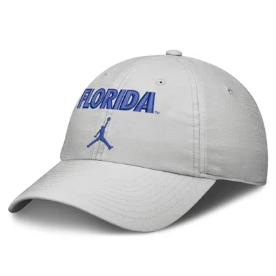 Jordan Florida Sideline Club Practice  Brand College Adjustable Hat In Grey