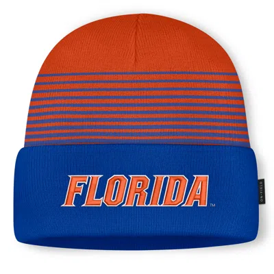 Jordan Florida Sideline Utility  Brand College Cuffed Beanie In Blue