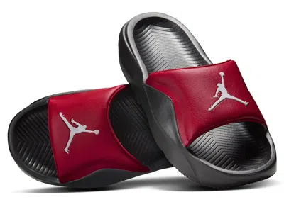 Pre-owned Jordan Franchise Slide Sneakers In Varsity Red/black/white In Multi