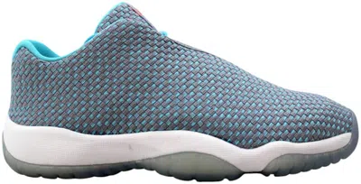 Pre-owned Jordan Future Low Sneakers In Wolf Grey/hot Lava Td Pl Blue White