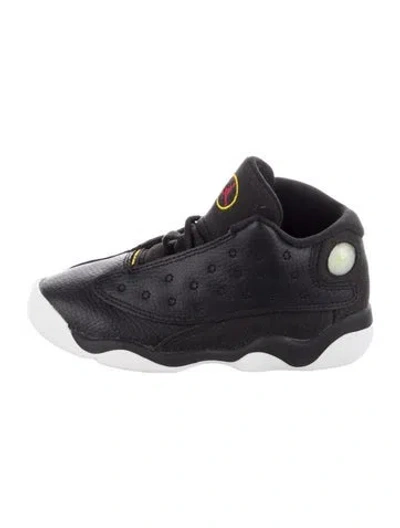Pre-owned Jordan Babies' Girl's High Top Sneakers In Black