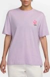 Jordan Girlfriend Floral Graphic T-shirt In Doll
