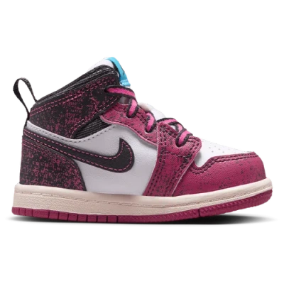 Jordan Kids' Girls 1 Mid Se Fem In Multi