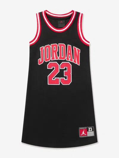 Jordan Kids' Girls 23 Jersey Dress In Black