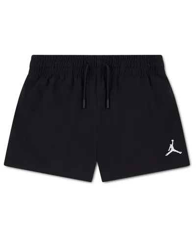 Jordan Kids' Girls' 7-16 Essentials Woven Pull-on Shorts In Black