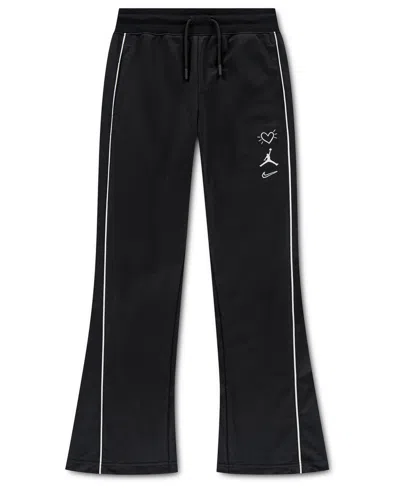 Jordan Kids' Girls' 7-16 Love Is In The Air Pants In Black