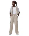 Jordan Girls 7-16 Y2k Cargo Joggers In Neutral