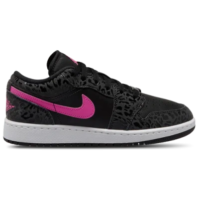 Jordan Kids' Girls Aj 1 Low Se In Black