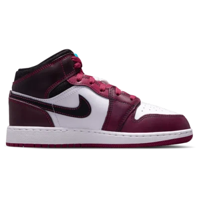 Jordan Kids' Girls Aj 1 Mid In Black