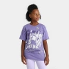 Jordan Girls' Big Kids Skyline Allstar T-shirt In Purple