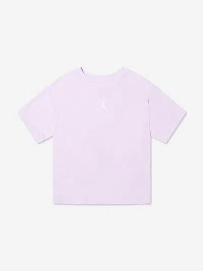 Jordan Babies'  Girls Essentials T-shirt In Purple