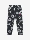 Jordan Girls Floral Flight Aop Joggers In Black