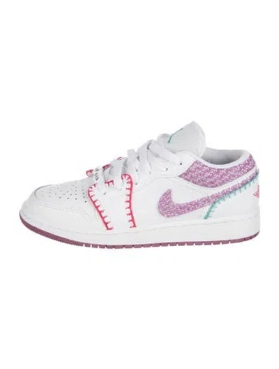 Pre-owned Jordan Kids' Girls High Top Sneaker In White