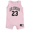 Jordan Girls  23 Jersey Romper In Pink