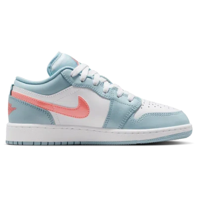 Jordan Kids' Girls  Air  1 Low Se In Ocean Bliss/white/atomic Pink