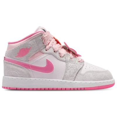 Jordan Kids' Girls  Air  1 Mid Se In Gray