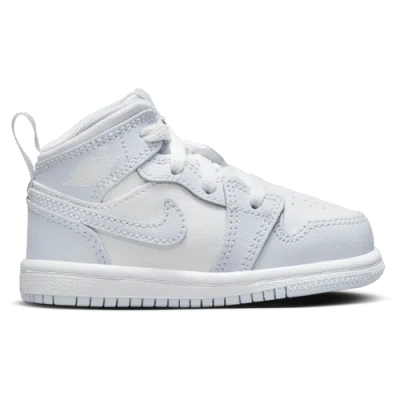 Jordan Kids' Girls  Aj 1 Fund Mid In White/blue