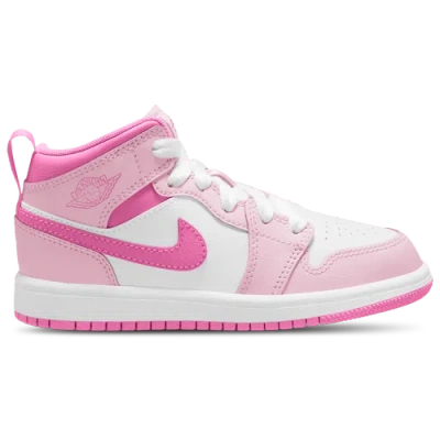 Jordan Kids' Girls  Aj 1 Mid In Multi