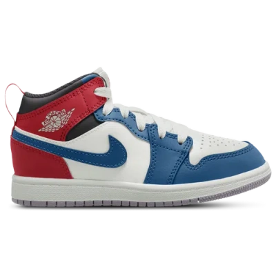 Jordan Kids' Girls  Aj 1 Mid In Blue
