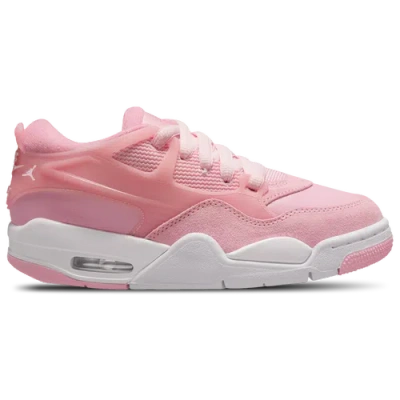 Jordan Kids' Girls  Aj 4 Remastered In Pink