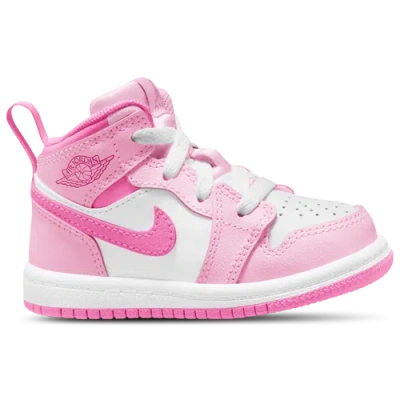 Jordan Kids' Girls  Aj1 Mid In Pink