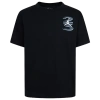 Jordan Girls   23 Backsplash Short Sleeve T-shirt In Black/carolina