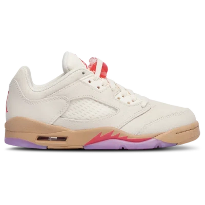 Jordan Kids' Girls   Air  5 Retro Low In Gray