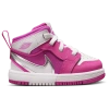 Jordan Girls  Aj 1 Easyon Mid In Pink/white