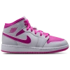 Jordan Girls  Aj 1 Fund Mid In White/pink/grey