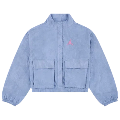 Jordan Kids' Girls   Blue Jeans & Bling Lt Jacket