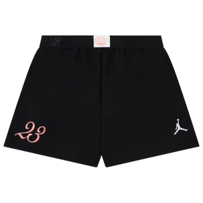 Jordan Kids' Girls   Flower Of Friendship Shorts In Black