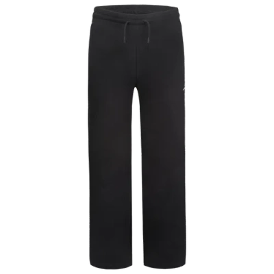 Jordan Kids' Girls   Icon Play Open Pants In Black