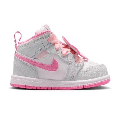 Jordan Kids' Girls   1 Mid Se In Pink