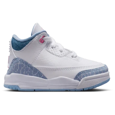 Jordan Kids' Girls   Retro 3 In Blue